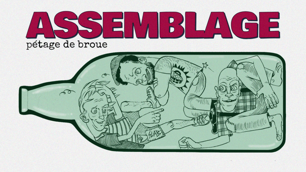 ASSEMBLAGE - PÉTAGE DE BROUE